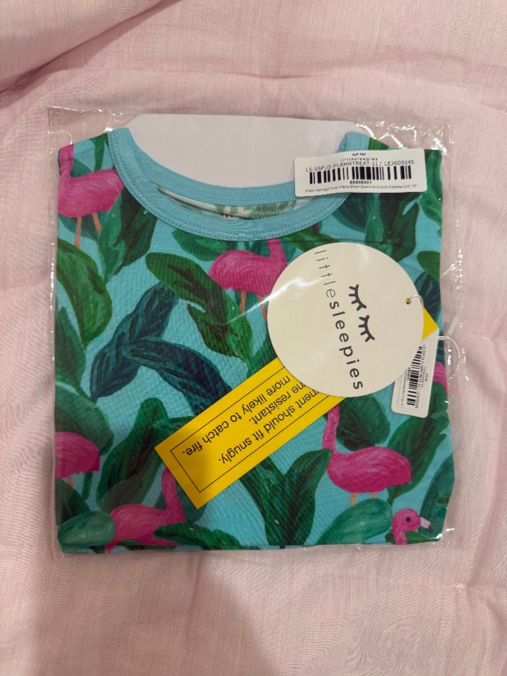 2T Little Sleepies Short and T-shirt PJ set NWT